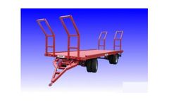 BICCHI - Flatbed Trailers with Double Axle Fixed Body