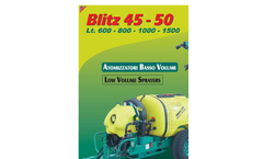 Blitz - Model 50 - Trailed Sprayer Brochure