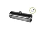 Polmac - Model T0370365 - Threaded Stainless Steel Standard Flowmeter - 60 Bar Suitable for Contact With Foodstuffs