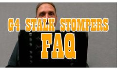 May Wes G4 Stalk Stompers - Frequently Asked Questions Answered - Video