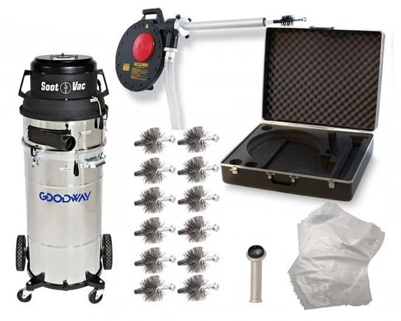 Goodway - Model SAM-3-20-DELUXE-2-1/2 - Firetube Boiler Tube Cleaning Kit