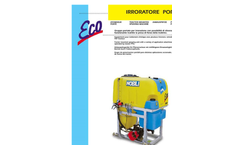 Model ECO-P - Tractor Mounted Sprayers- Brochure