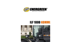 Kommunal - Model ILF 1000 - Polyvalent Machine Brochure