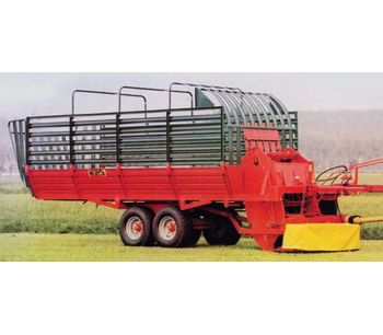 Morra - Model A40 (15 m3) - A45 (19 m3) - A55 (23 m3) - A65 (26 - Trailer With Front Drums Mower
