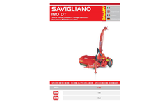 Savigliano - Model 180DT - Forage Harvester Brochure
