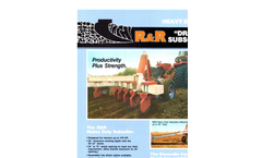 R&R Subsoiler HD - Brochure