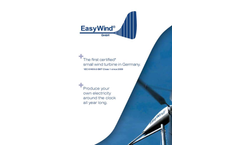EasyWind - Model 6 - Small Wind Turbine -  Brochure