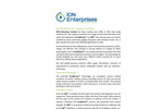 Ion Enterprises Company Overview - Brochure