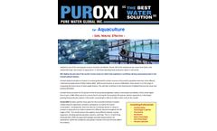 Puroxi for Aquaculture - Brochure
