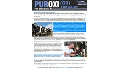 Puroxi for Dairy - Brochure