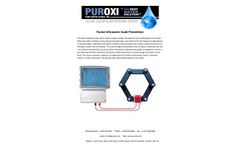 Puroxi - Ultrasonic Scale Prevention - Brochure