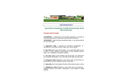 Microboost - Foliar Fertilizers Brochure