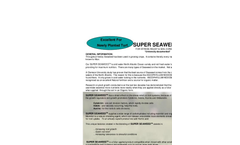 Super Seaweed - Soil Conditioner Brochure