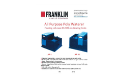 Franklin - Model AP-1 - 40220 - Cattle Waterer Brochure