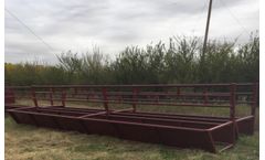 Stampede Steel - Fence Line Feed Bunks