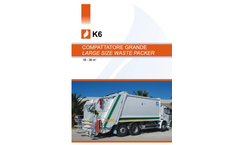 COSECO - Model K6 S - Large Size Waste Compactors - Brochure