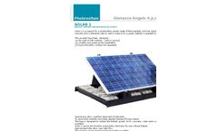 Gianazza - 1 - Solar Support for Photovoltaic Panels Brochure