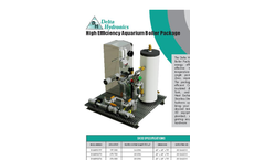 Delta - Model DHABP - High Efficiency Aquarium Boiler Package Brochure