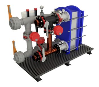 Aquatics - Model PHE - Plate Heat Exchanger Package