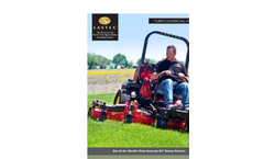 Lastec - Model XR500T - Pull Behind Finish Mower with Draw Bar Mount - Brochure 