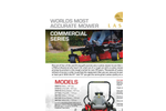 Lastec - Model XR500 - 96" Pull Behind Finish Mower with 3 Point Hitch Mount - Brochure