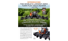 Lastec - Model WZ1000 - Commercial Zero Turn Mower - Brochure