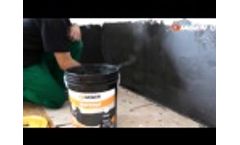 Watstop by Diasen -- Liquid waterproofing for rising damp, infiltration and counter thrust Video