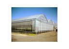 Super Star - Model Series 3600 - Poly Covered Roof Greenhouses