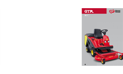 Gianni Ferrari - GTRs - Out-Front Mower Brochure