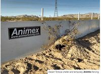 Animex - Solid Barrier Desert Tortoise Fencing