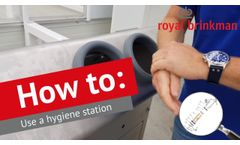 How do you use a hygiene station? - Video