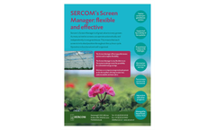 Sercom - Screen Manager Software Brochure