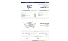 SPID - Model 9 - Strawberry Trays - Datasheet