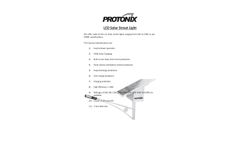 Protonix - LED Solar Street Light - Brochure