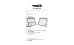 Protonix - Model 80W - LED Flood Light - Datasheet