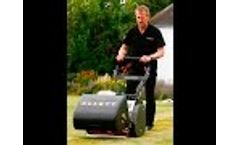 Cylinder Lawn Mower- Allett Buffalo 20 Video