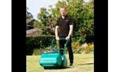 Creating a Beautifully Striped Lawn with an Allett Classic Cylinder Lawn Mower Video