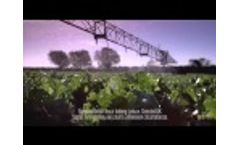 Tesco salad ad with Briggs Irrigation R64/2 boom Video