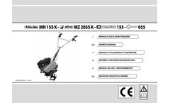 Model 155 - Small Rotary Tillers - Manual
