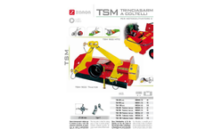 Model TSM - Knife Mulcher for Cultivators and Garden Tractors Brochure
