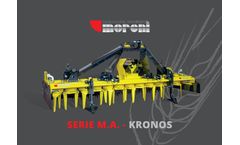 Moreni - Model Serie M.A. and Kronos - Open Field Power Harrows - Brochure