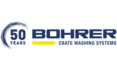 BOHRER Crate Washers in Clinics, Hospitals - Video