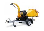 Laski - Model LS 100/27 CB - Chipper with Petrol Engine on Braked Chassis