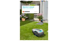 Sileno City - Model 15001-20 - Robotic Lawnmowers Manual