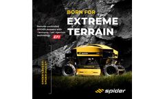 Spider - Model 2SGS EFI - Slope Mower - Brochure