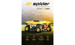 Spider Cross Liner - Remote-Controlled Slope Mower - Brochure