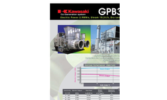 Kawasaki - GPB30/30D - Heavy Duty Single Combustor Gas Turbine Brochure