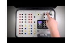 EPPE PX - mobile power analyzer and noise recorder Video