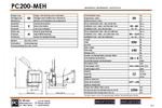 Model PC200-MEH - Tractor Mounted Chipper Brochure