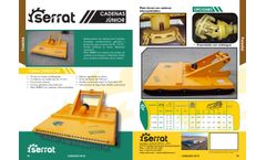 Cadenas Junior Ficha - Model FXCS- Chain Shredder for Forestry Work - Brochure